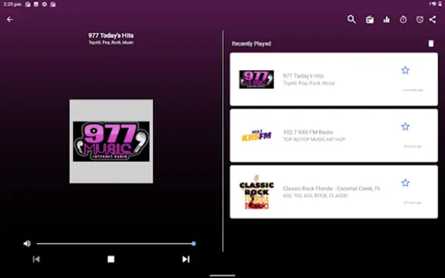 FM Radio AM, FM, Radio Tuner android App screenshot 2